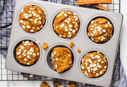 Halloween-inspired recipe: Healthy Pumpkin Muffins