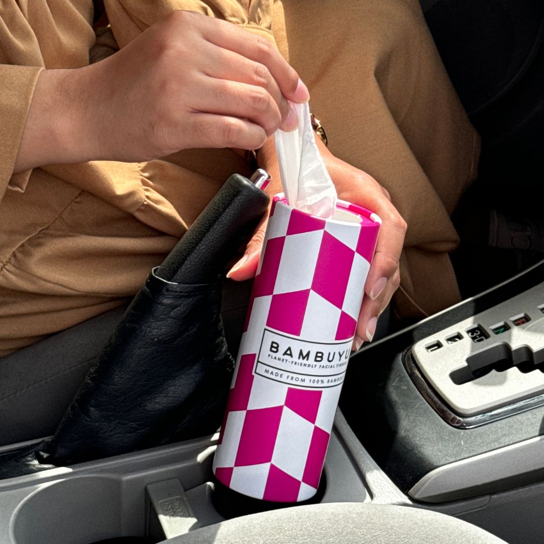 Bamboo Tube Car Tissues