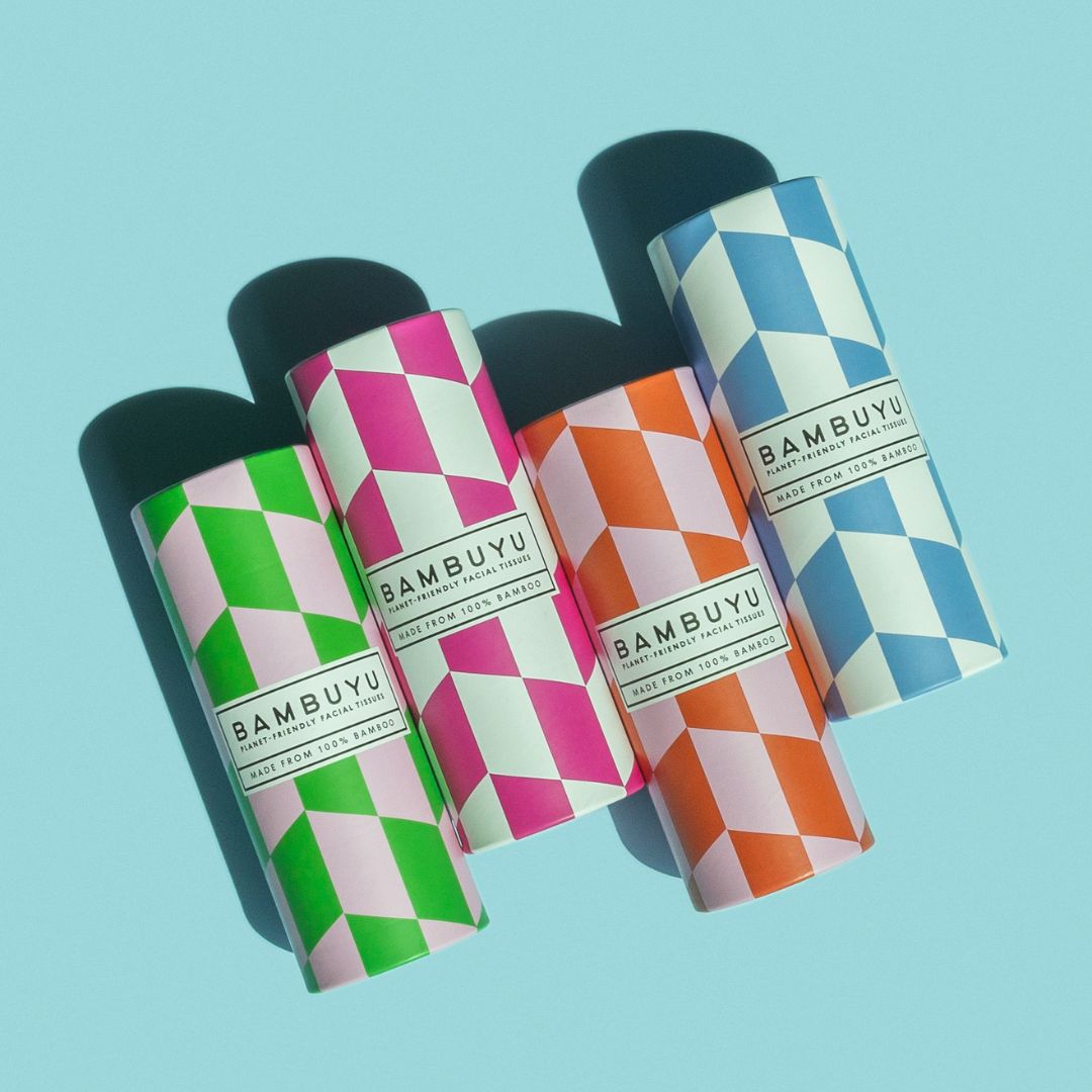 Bamboo Tube Car Tissues