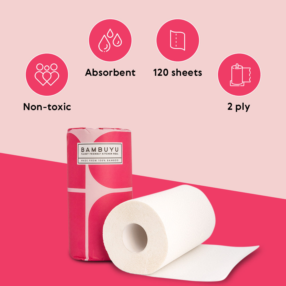 Bamboo Kitchen Towel (6 pack)