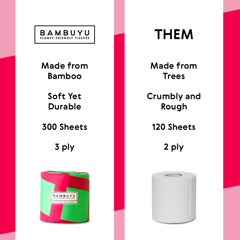Bamboo Toilet Paper (12 Pack)